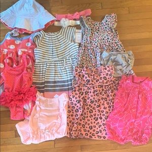 Baby girl 12 month spring/summer lot